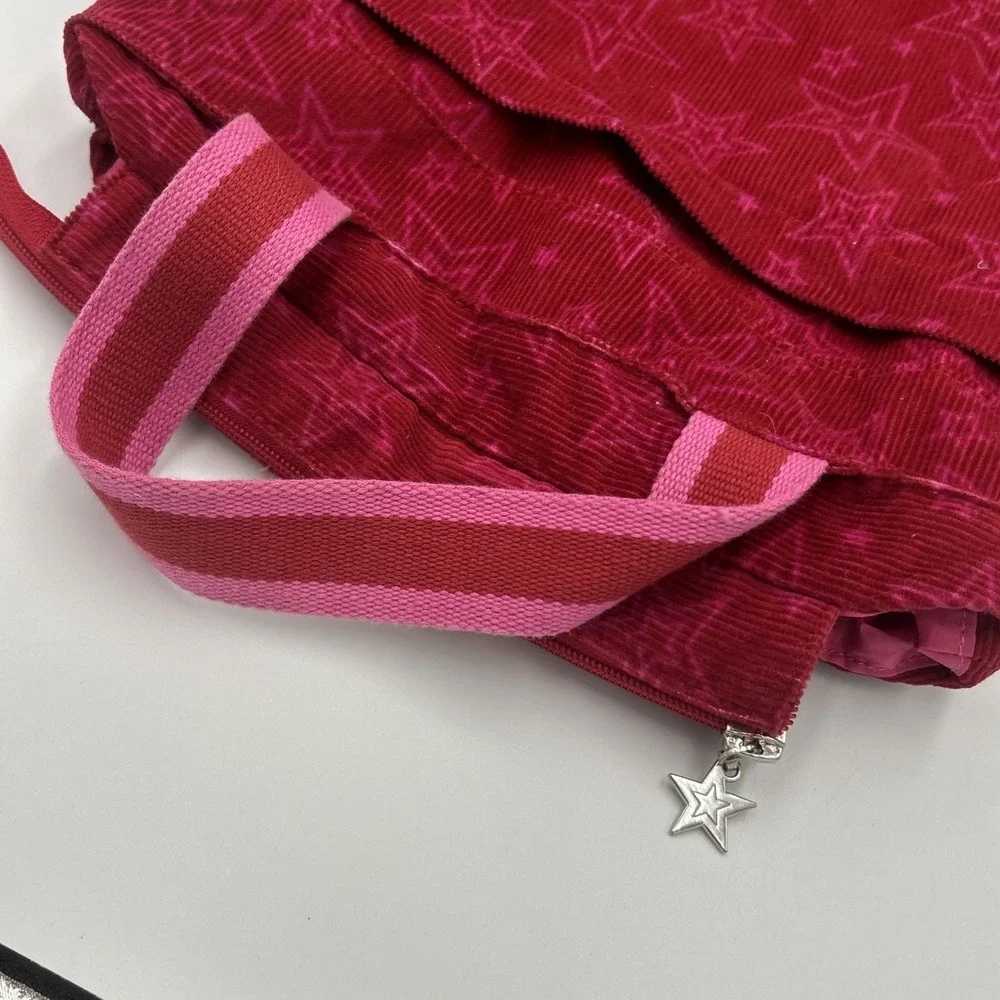American Girl Doll Lot Bitty Baby Red Star‎ Pj's Corduroy Doll Bag Back Pack